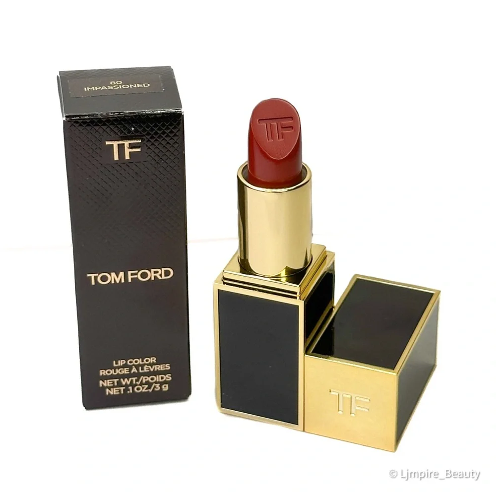 🆕 TOM FORD Lip Color Lipstick in Shade 80 Impassioned NIB